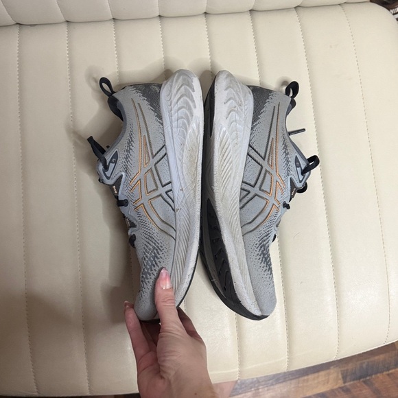 ASICS GEL-Cumulus 25 Men’s Running Shoes - Grey/Rose Gold - Size 8.5